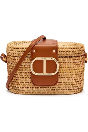Twin-Set Mujer, Bolsos, Marrón, Talla: ONE Size