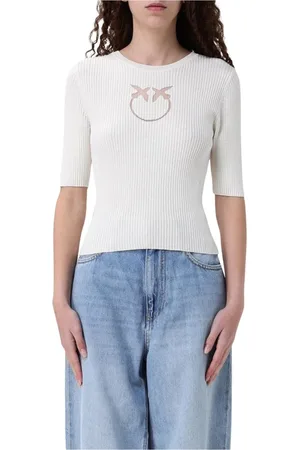 Pinko Mujer, Jerseys, Blanco, Talla: XS