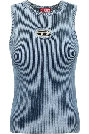 Diesel Mujer, Camisetas, Azul, Talla: S