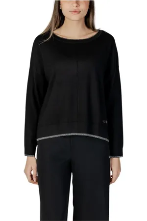 Liu Jo Mujer, Jerseys, Negro, Talla: XS