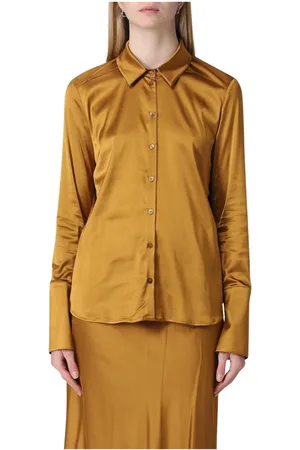 Patrizia Pepe Mujer, Blusas y Camisas, Marrón, Talla: XS
