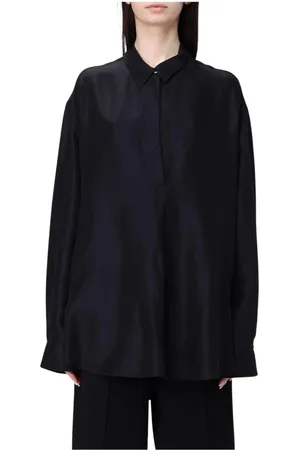 BARENA Mujer, Blusas y Camisas, Negro, Talla: S