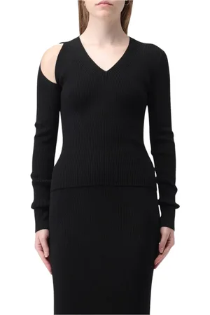 Alexander McQueen Mujer, Jerseys, Negro, Talla: S