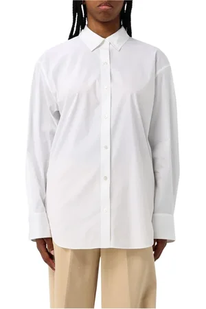 THEORY Mujer, Blusas y Camisas, Blanco, Talla: L