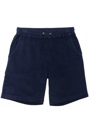 Edmmond Studios Hombre, Pantalones cortos, Azul, Talla: M