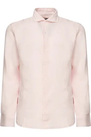 FEDELI Hombre, Camisas, Rosa, Talla: M