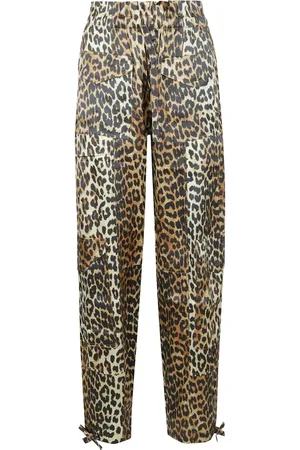 Ganni Mujer, Pantalones, Marrón, Talla: S