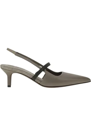 Brunello Cucinelli Mujer, Zapatos, Gris, Talla: 36 EU