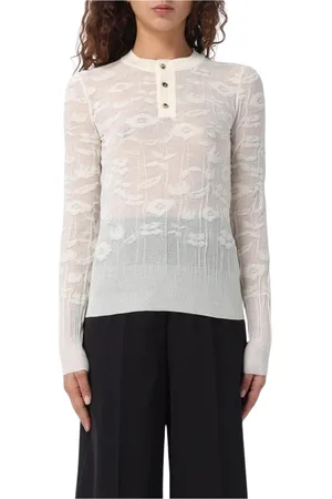 Bottega Veneta Mujer, Jerseys, Blanco, Talla: L