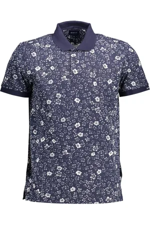 GANT Hombre, Camisetas, Azul, Talla: S