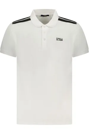 Roberto Cavalli Hombre, Camisetas, Blanco, Talla: M