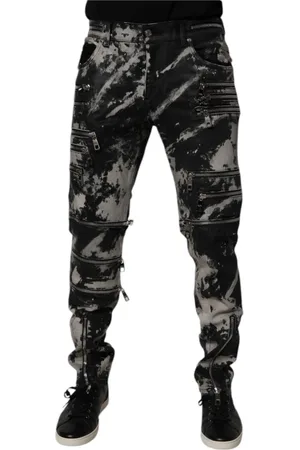 Dolce & Gabbana Hombre, Vaqueros, Negro, Talla: L