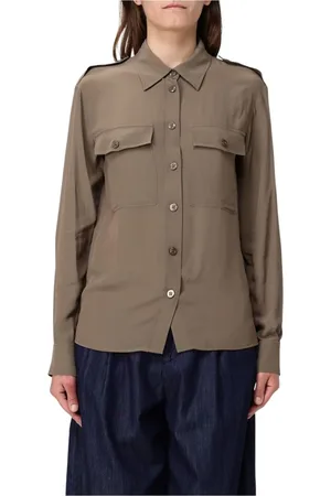 Liu Jo Mujer, Blusas y Camisas, Marrón, Talla: L