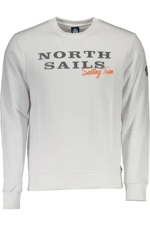 North Sails Hombre, Sudaderas, Blanco, Talla: XL