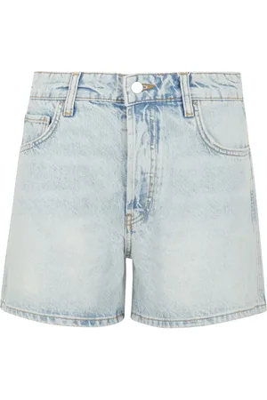 ANINE BING Mujer, Pantalones cortos, Azul, Talla: W29
