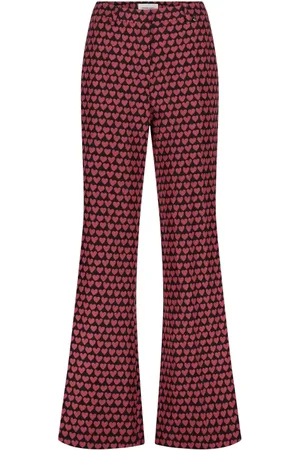 Fabienne Chapot Mujer, Pantalones, Rojo, Talla: 2XL
