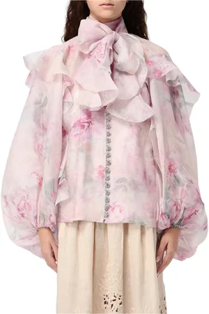 ZIMMERMANN Mujer, Blusas y Camisas, Rosa, Talla: S
