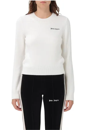 Palm Angels Mujer, Jerseys, Blanco, Talla: M