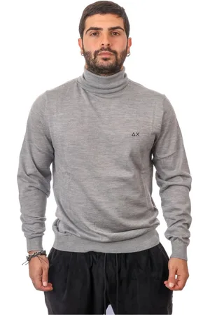 sun68 Hombre, Jerseys, Gris, Talla: L
