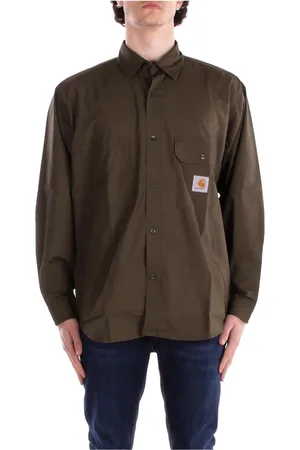 Carhartt Hombre, Camisas, Verde, Talla: M