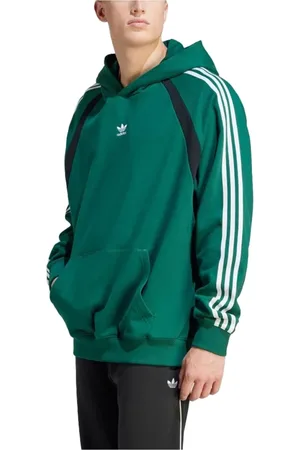 adidas Hombre, Sudaderas, Verde, Talla: M