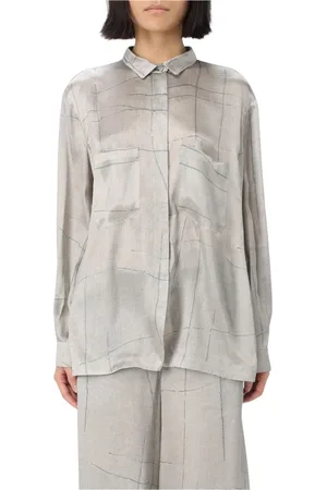 Giorgio Armani Mujer, Blusas y Camisas, Gris, Talla: S