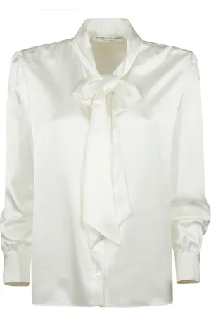 Alessandra Rich Mujer, Blusas y Camisas, Blanco, Talla: S