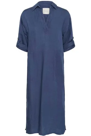 Part Two Mujer, Vestidos, Azul, Talla: 2XS