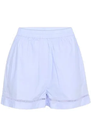 INWEAR Mujer, Pantalones cortos, Azul, Talla: XL