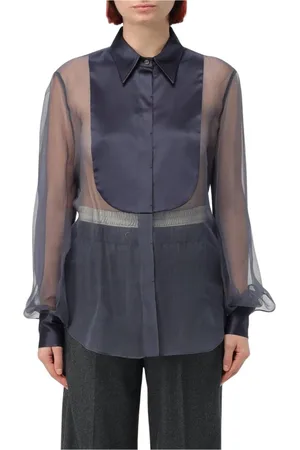 Brunello Cucinelli Mujer, Blusas y Camisas, Azul, Talla: L