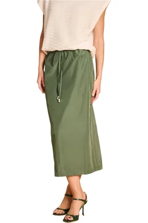 March23 Mujer, Faldas, Verde, Talla: L