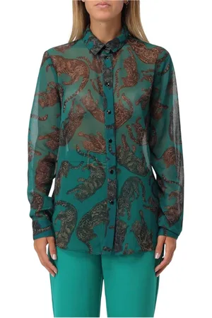 Roberto Cavalli Mujer, Blusas y Camisas, Verde, Talla: XS