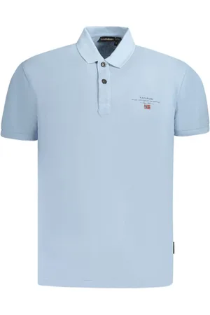 Napapijri Hombre, Camisetas, Azul, Talla: XL