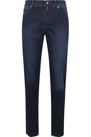 Kiton Hombre, Vaqueros, Azul, Talla: W40