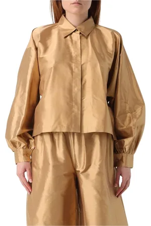 Max Mara Mujer, Blusas y Camisas, Marrón, Talla: M
