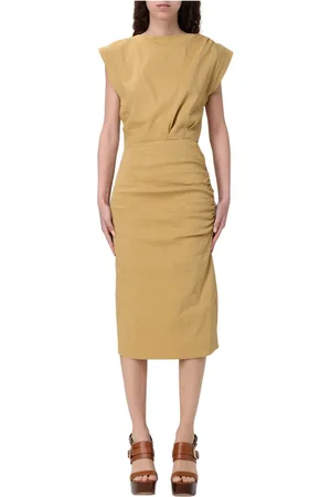 Pinko Mujer, Vestidos, Amarillo, Talla: S