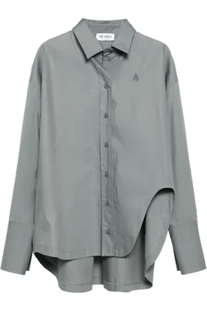 The Attico Mujer, Blusas y Camisas, Gris, Talla: XS