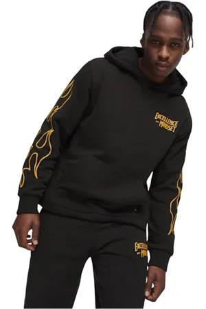 PUMA Hombre, Sudaderas, Negro, Talla: S