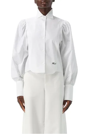 Karl Lagerfeld Mujer, Blusas y Camisas, Blanco, Talla: S