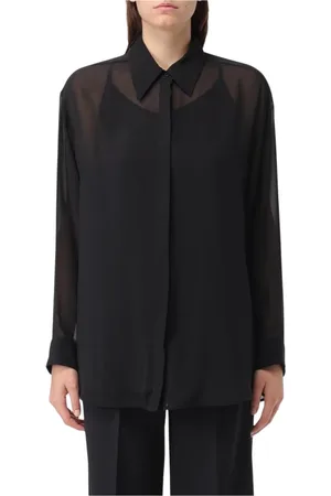 ERIKA CAVALLINI Mujer, Blusas y Camisas, Negro, Talla: S