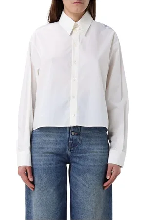 Maison Margiela Mujer, Blusas y Camisas, Blanco, Talla: M