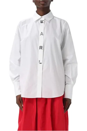Karl Lagerfeld Mujer, Blusas y Camisas, Blanco, Talla: M