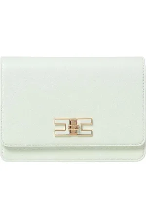 Elisabetta Franchi Mujer, Bolsos, Verde, Talla: ONE Size