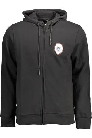 Roberto Cavalli Hombre, Sudaderas, Negro, Talla: M