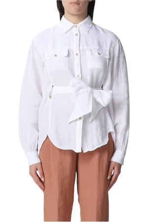 FAY Mujer, Blusas y Camisas, Blanco, Talla: L