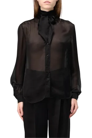 Saint Laurent Mujer, Blusas y Camisas, Negro, Talla: M