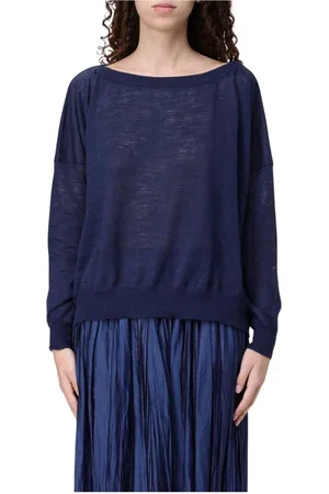 Roberto Collina Mujer, Jerseys, Azul, Talla: XS