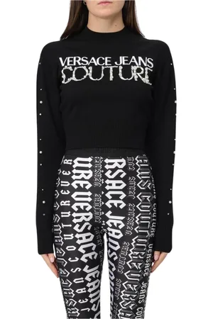 VERSACE Mujer, Jerseys, Negro, Talla: M