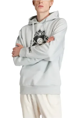 adidas Hombre, Sudaderas, Gris, Talla: 2XL
