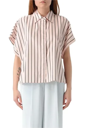 FORTE FORTE Mujer, Blusas y Camisas, Gris, Talla: S